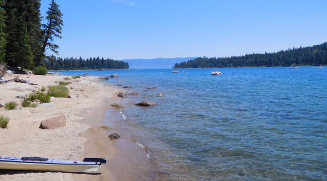 Lake Tahoe beach