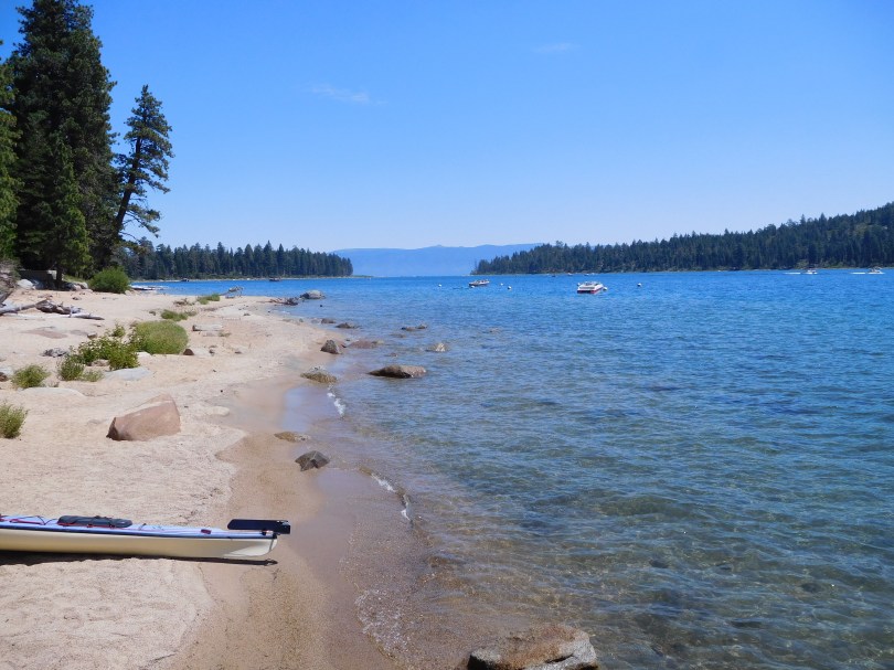 Lake Tahoe beach